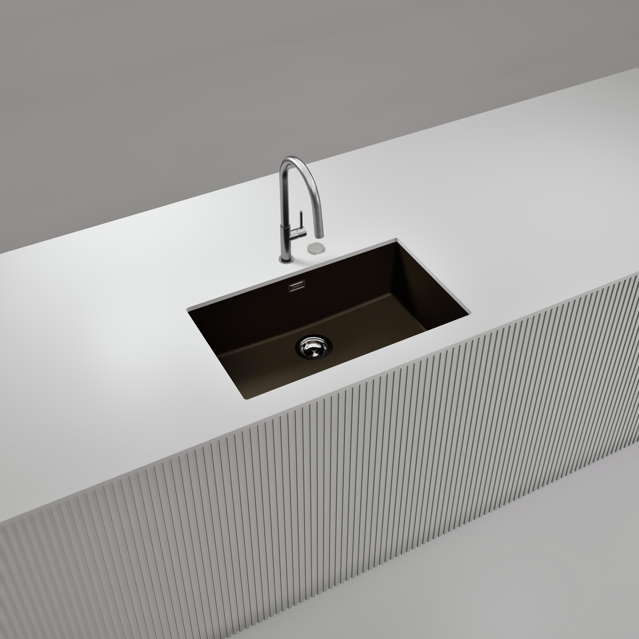 Dřez FORMHAUS D-100LS NERO